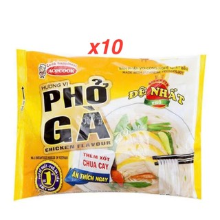 COMBO 15 Gói Phở Đệ Nhất Vị Gà Acecook Gói 68Gam