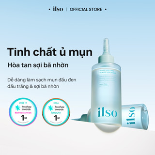 Tinh Chất Ủ Mụn Đầu Đen, Làm Mềm Sợi Bã Nhờn Ilso Sebum Super Melting Serum Softener 150ml (how)