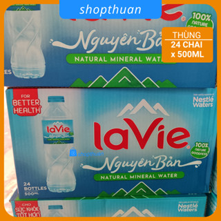 Nước khoáng thiên nhiên Lavie 500ml thùng 24 chai