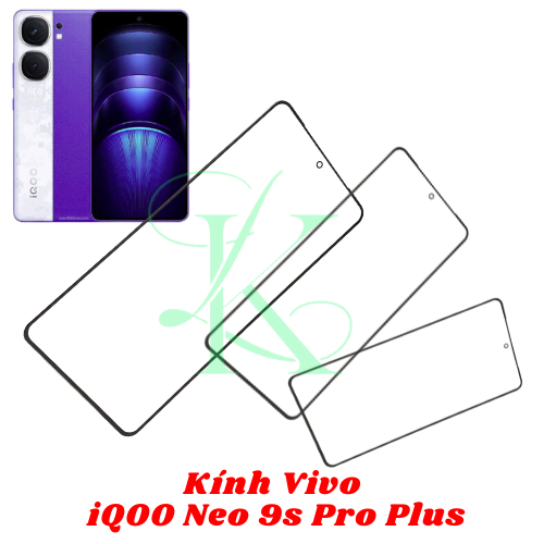 Kính ép trên màn hình dành cho Vivo IQoo Neo 9S Pro Plus , kính ép dành cho vivo iqoo neo 9s pro+
