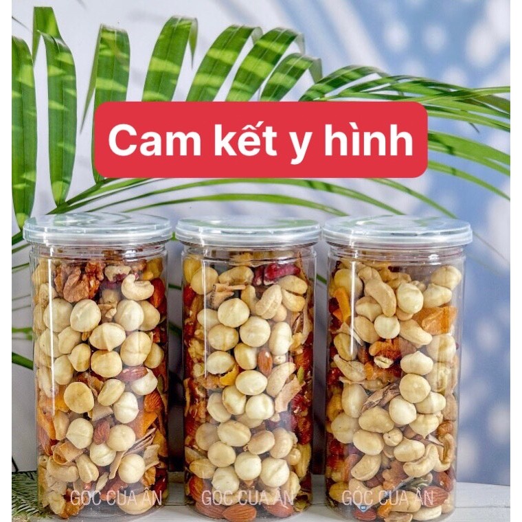 GRANOLA VIP KHÔNG YẾN MẠCH, MIX 5 LOẠI HẠT ÓC CHÓ+ĐIỀU+HẠNH NHÂN+MACCA+HẠT BÍ SIÊU NGON-GKY