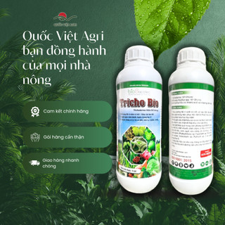 Trichoderma Nấm Đối Kháng TRICHO BIO (chai 1 LÍT) - Trị nấm, vi khuẩn, cải tạo đất