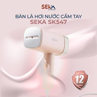 Bàn Là Hơi Nước Cầm Tay SEKA SK547, Bàn Ủi Mini bình chứa nước lớn 170ml Công Suất 1200W BH 12 tháng