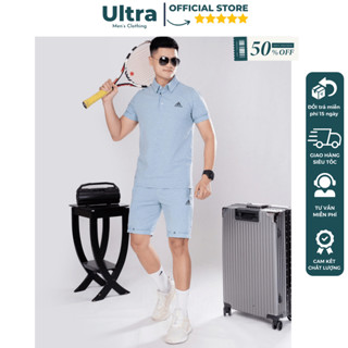 Bộ quần áo Adidas nam mùa hè cao cấp thun lạnh co giãn thấm hút mồ hôi Ultra UH5-682 Bộ áo quần thể thao mùa hè 2025