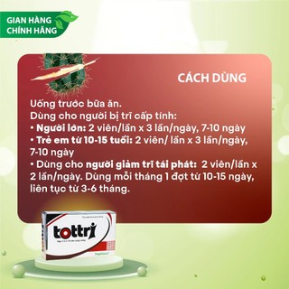TOTTRI TRAPHACO - Hỗ trợ giảm các triệu chứng của trĩ nội, trĩ ngoại, giúp co búi trĩ.