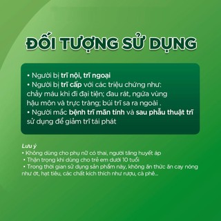 TOTTRI TRAPHACO - Hỗ trợ giảm các triệu chứng của trĩ nội, trĩ ngoại, giúp co búi trĩ.