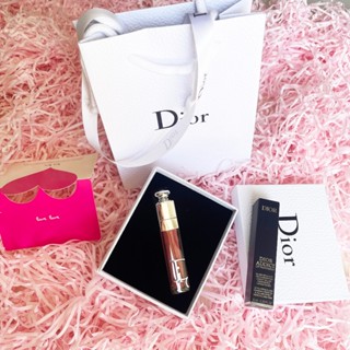 [Gói quà Free] Son Kem Dưỡng Dior Chính Hãng Addict Lip Maximizer Full Size 6ml mẫu mới Bill Sephora