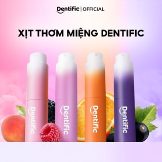  Xịt thơm miệng Dentific hương trái cây thơm mát - Nhỏ gọn dễ mang theo nhiều hương vị để lựa chọn 