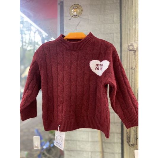 ÁO LEN ĐỎ MIUMIU