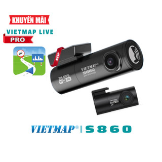  Camera Hành Trình Vietmap S860 - Vietmap Live Pro - Thẻ Nhớ 64Gb - Hàng Chính Hãng 