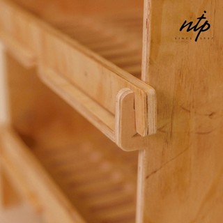 Kệ Gỗ Đa Năng 4 Tầng – Kệ Trang Trí, Kệ Đựng Sách, Kệ Để Đồ Tiện Lợi - NTP