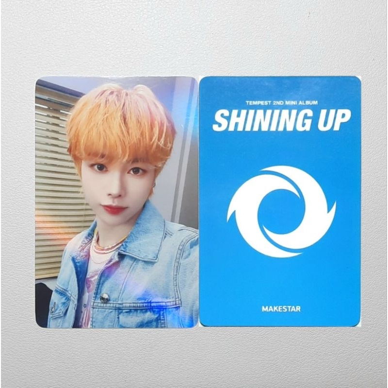 Card POB Hanbin TEMPEST "Pre-order benefit" mini album SHINING UP