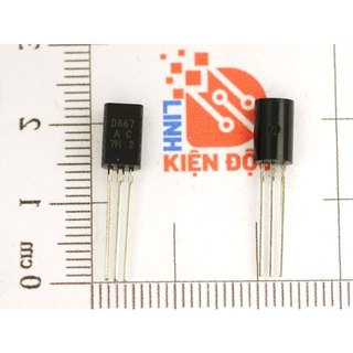 [Combo 20 chiếc] 2SD667, D667 Transistor NPN 1A 120V TO-92