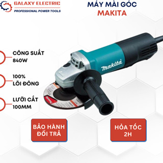Hàng Rẻ! Máy Mài Góc Cầm Tay MAKITA 9553 840W - Máy Cắt Công Suất Lớn- Cắt gạch, cắt sắt, cắt gỗ - 100% Lõi đồng