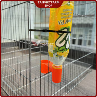  SET 10 cái | Máng uống nước tự động nút chai cho Chim Bồ câu Gà | Cóng uống nút chai C2 |siêu tốt 