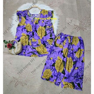 Đồ bộ tole lửng mặc nhà mát mẻ