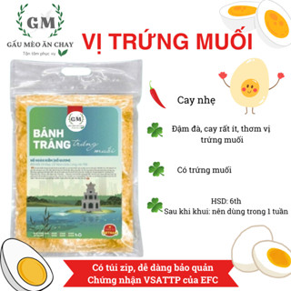Bánh tráng trộn vị TRỨNG MUỐI ROBIS ăn liền