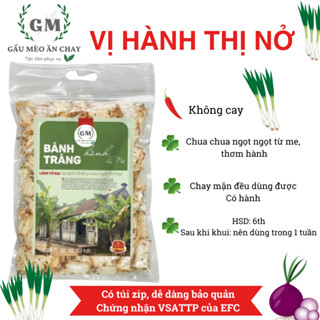 Bánh tráng trộn chay vị HÀNH THỊ NỞ (CHAY MẶN đều dùng được)
