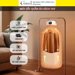 Máy Sấy Quần Áo Máy Sấy Xách Tay Sấy Quần Áo Sấy Giầy Sấy Khăn Khử Mùi Khử Trùng Diệt Khuẩn Xấy Siêu Nhanh G3