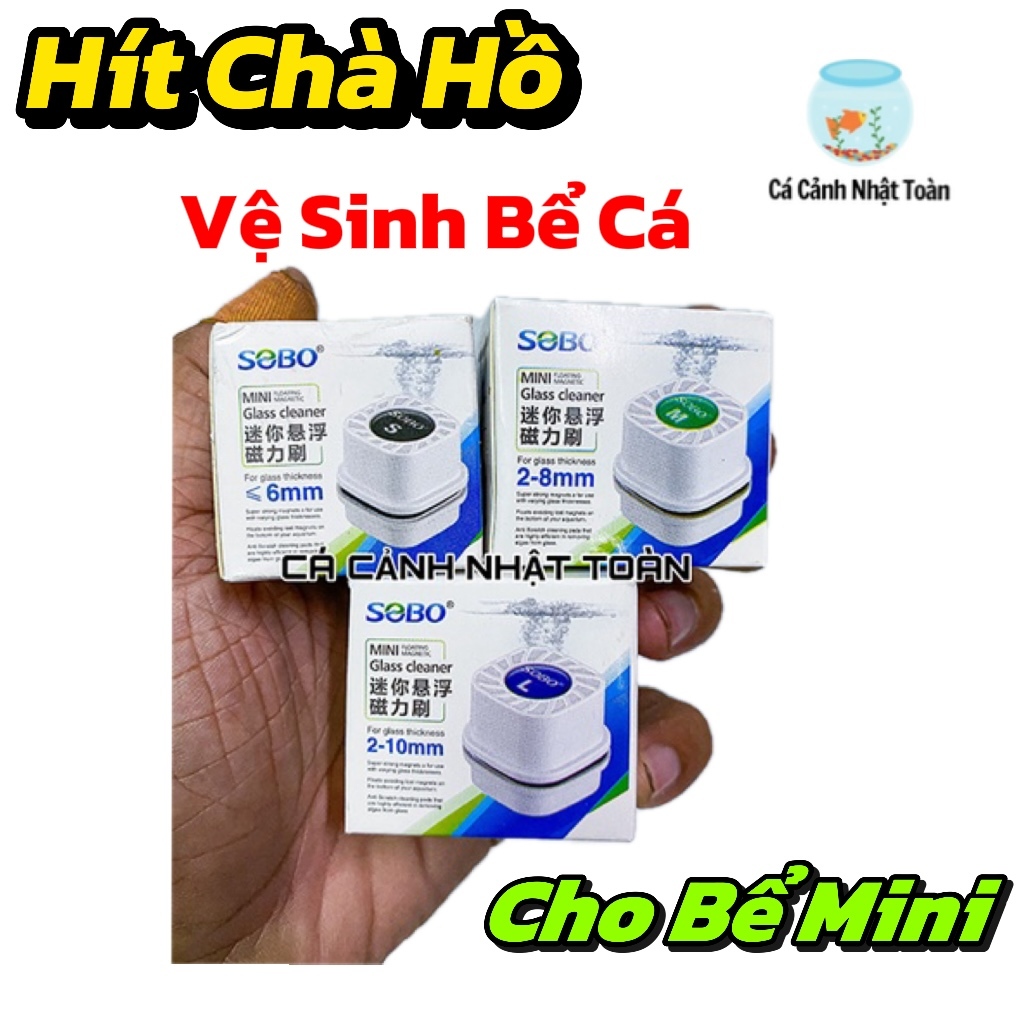 HÍT CHÀ HỒ MINI SOBO VỆ SINH BỂ CÁ (SIZE S, M, L)