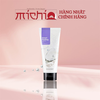   Chính hãng  Tẩy tế bào chết mặt The Face Shop ngọc trai Hàn Quốc Smart Peeling White Jewel 120ml trắng da 