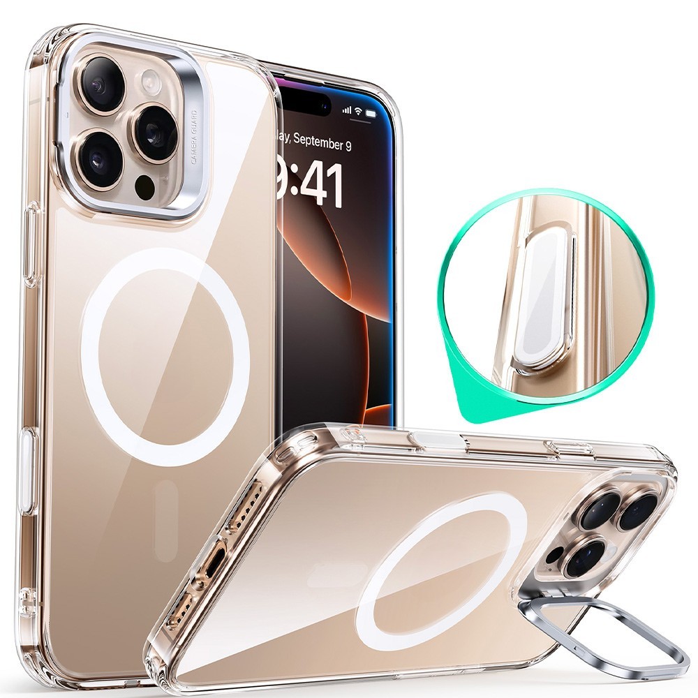 Ốp lưng dành cho iPhone 16 Pro Max ESR Classic Hybrid Case (Camera Control, Stash Stand), Có Nút Cam