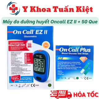 ✅ Máy đường huyết Oncall EZ II