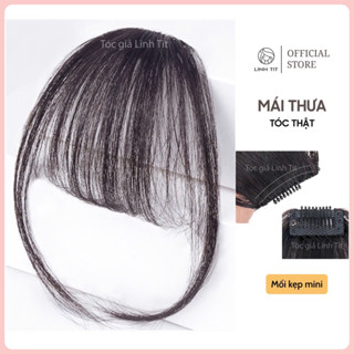 Mái thưa dệt tay tóc giả làm từ TÓC THẬT( video chính chủ) | Tóc giả Linh Tít