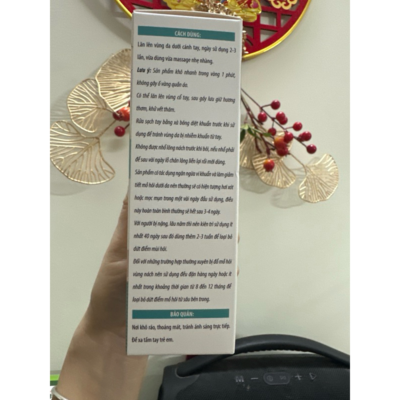 Lăn khử mùi hôi nách GLUTATHION ETINAXIL COLLAGEN NANO giữ khô thoáng giúp khử mùi diệt khuẩn hết hôi nách hiệu quả 50ml