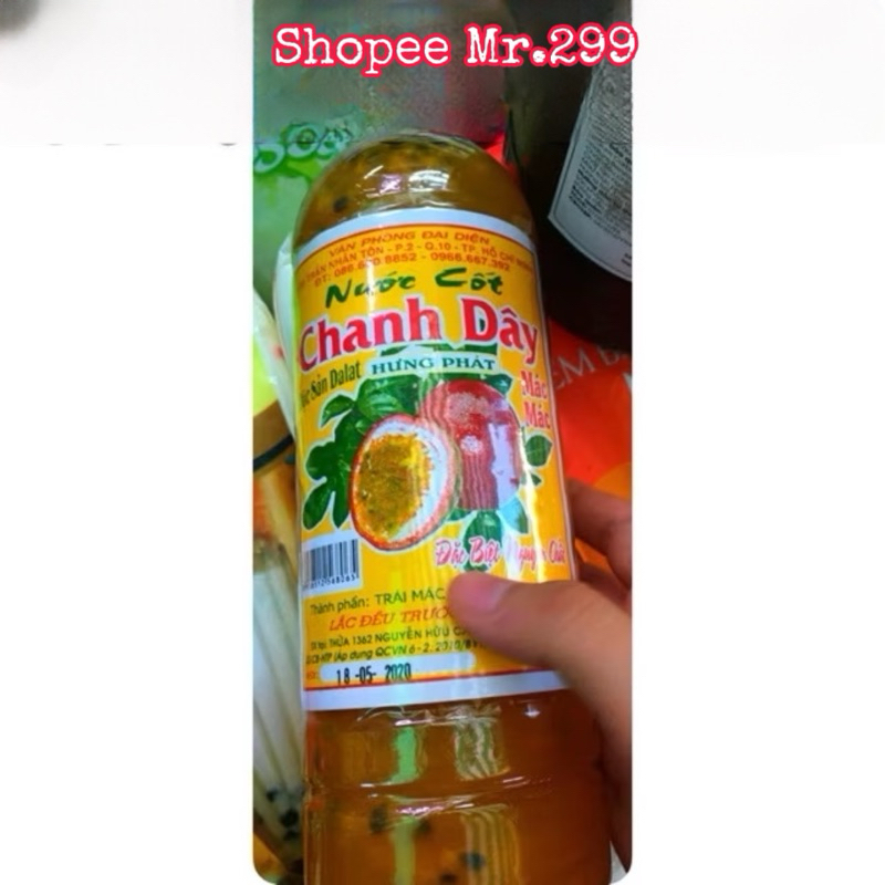 Nước cốt chanh dây Mác Mác hàng Đà Lạt 500 ml