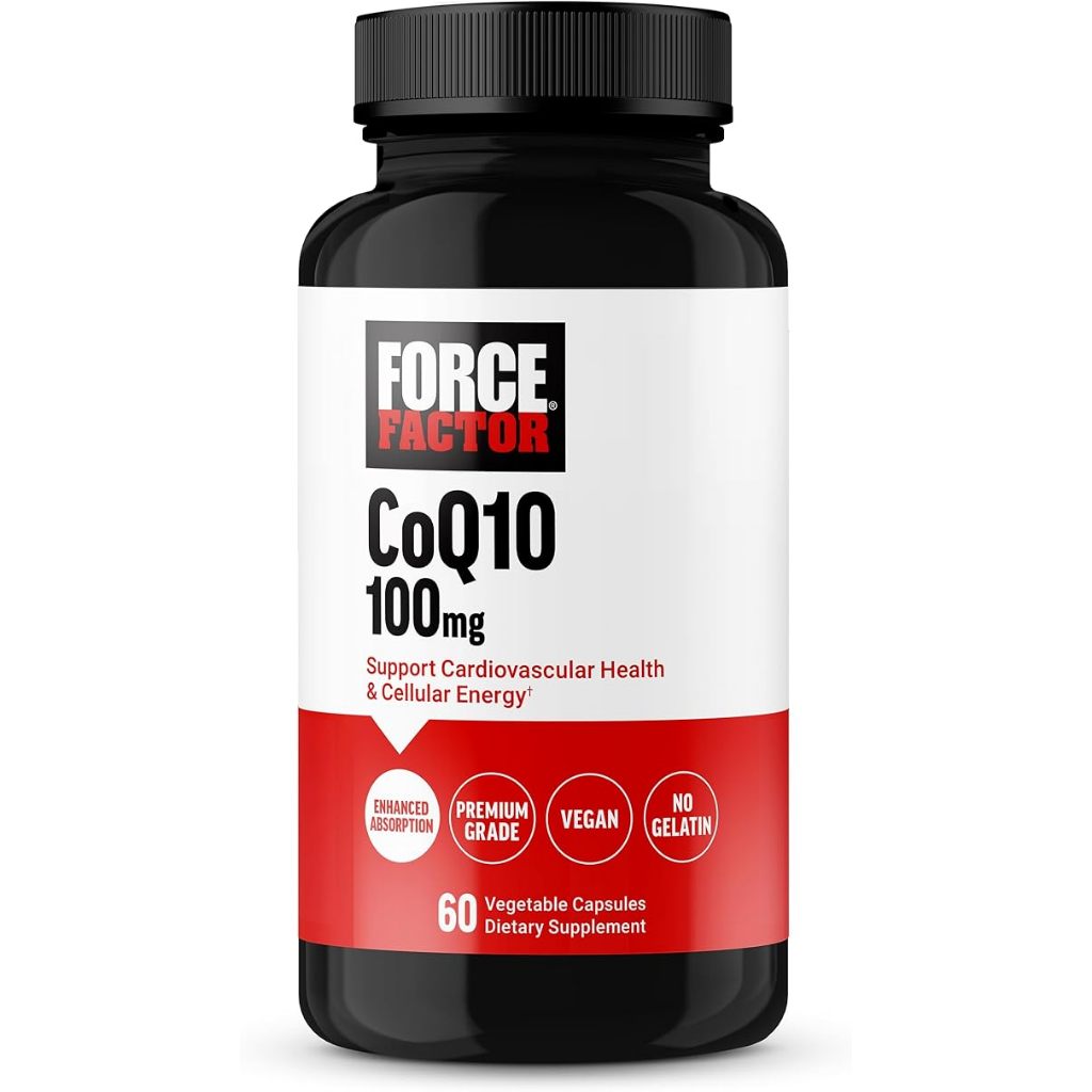 Viên uống CoQ10 100 mg Force Factor - 60 Viên