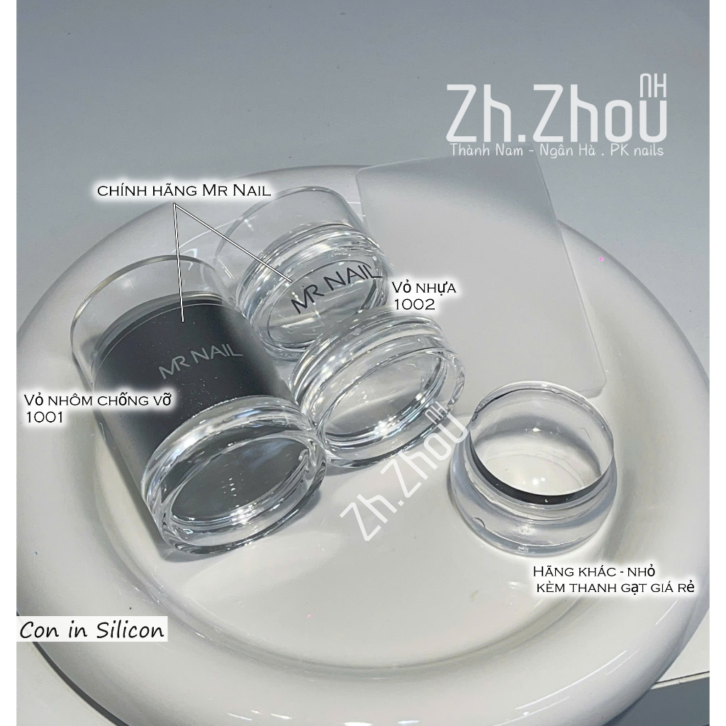 Dấu in mr nail, con dấu silicon mr nail, con dấu in silicon cao cấp