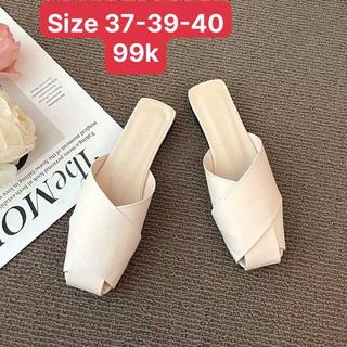 [SẴN] Sục đan chéo mũi vuông mã T5 (ảnh thật ở cuối)