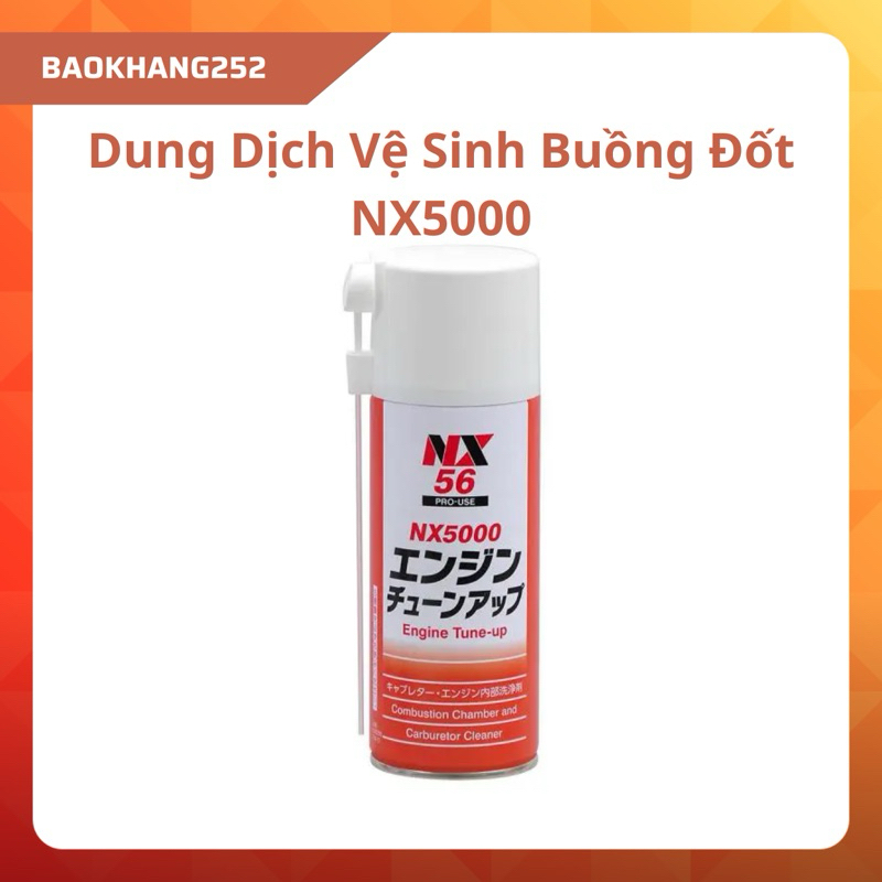 Dung dịch vệ sinh buồng đốt NX5000 Japan 240ml