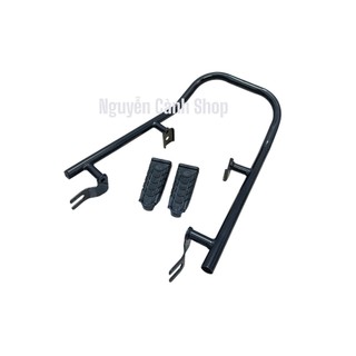 Cảng sau nice gắn wave nhỏ wave zx tặng cao su gác chân