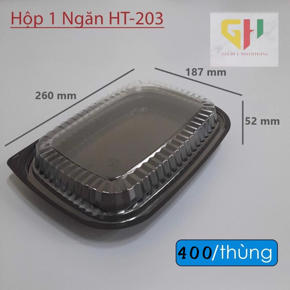 50 Hộp HT203 - 50 hộp đựng 1kg mứt - hộp đựng hoa quả - hộp đựng sầu riêng ( Hộp dày,kín, chất lượng