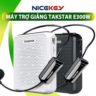 Máy Trợ Giảng Không Dây TAKSTAR E300W, Có Bluetooth, Công Suất 10W, không dây công nghệ UHF, Bảo Hành 12 Tháng