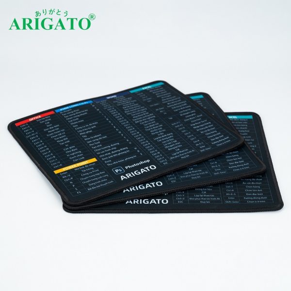 Lót Chuột Phím Tắt Văn Phòng Siêu Dày Bo Viền, hàng chất lượng, Kích Thước 70x30cm & 25x30cm