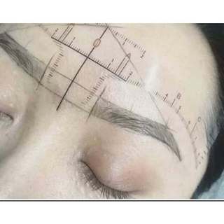Thước Cong C vẽ khuôn lông mày
