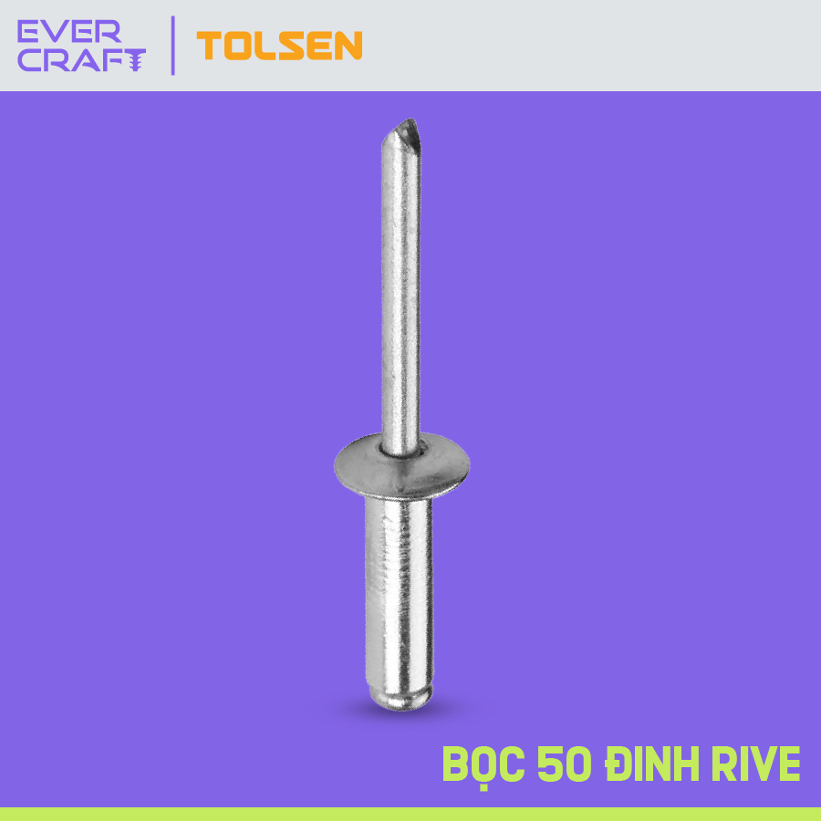 Bọc 50 đinh rive TOLSEN 43005, 43008, 43010, 43012