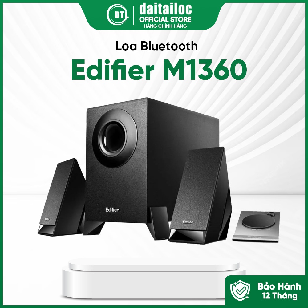 Loa Bluetooth Edifier M1360 Black | Hàng Chính Hãng | Bảo Hành 12 Tháng