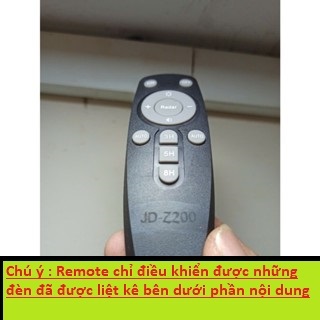 Remote Đèn đường năng lượng mặt trời Jindian, FSW Light,  JD-Z150, JD-Z200, JD-Z300, JD1660