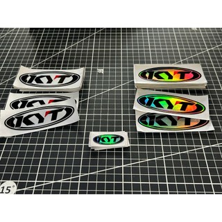 Tem Dán Sticker KYT 9.5x3.5