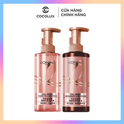 Dầu Gội Dầu Xả Loreal Paris Full Resist Giảm Rụng Tóc Và Giúp Tóc Chắc Khoẻ 440ml