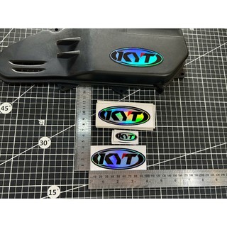 Tem Dán Sticker KYT 9.5x3.5