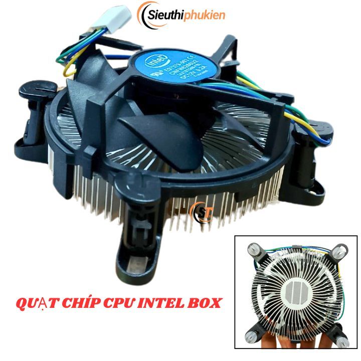 Fan Intel Box dùng cho main H61, B75, H81, H110, Quạt tản nhiệt CPU Socket I3, I5