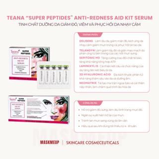 SUPER PEPTIDE TEANA Anti-redness phục hồi da đỉnh cao cho da mụn