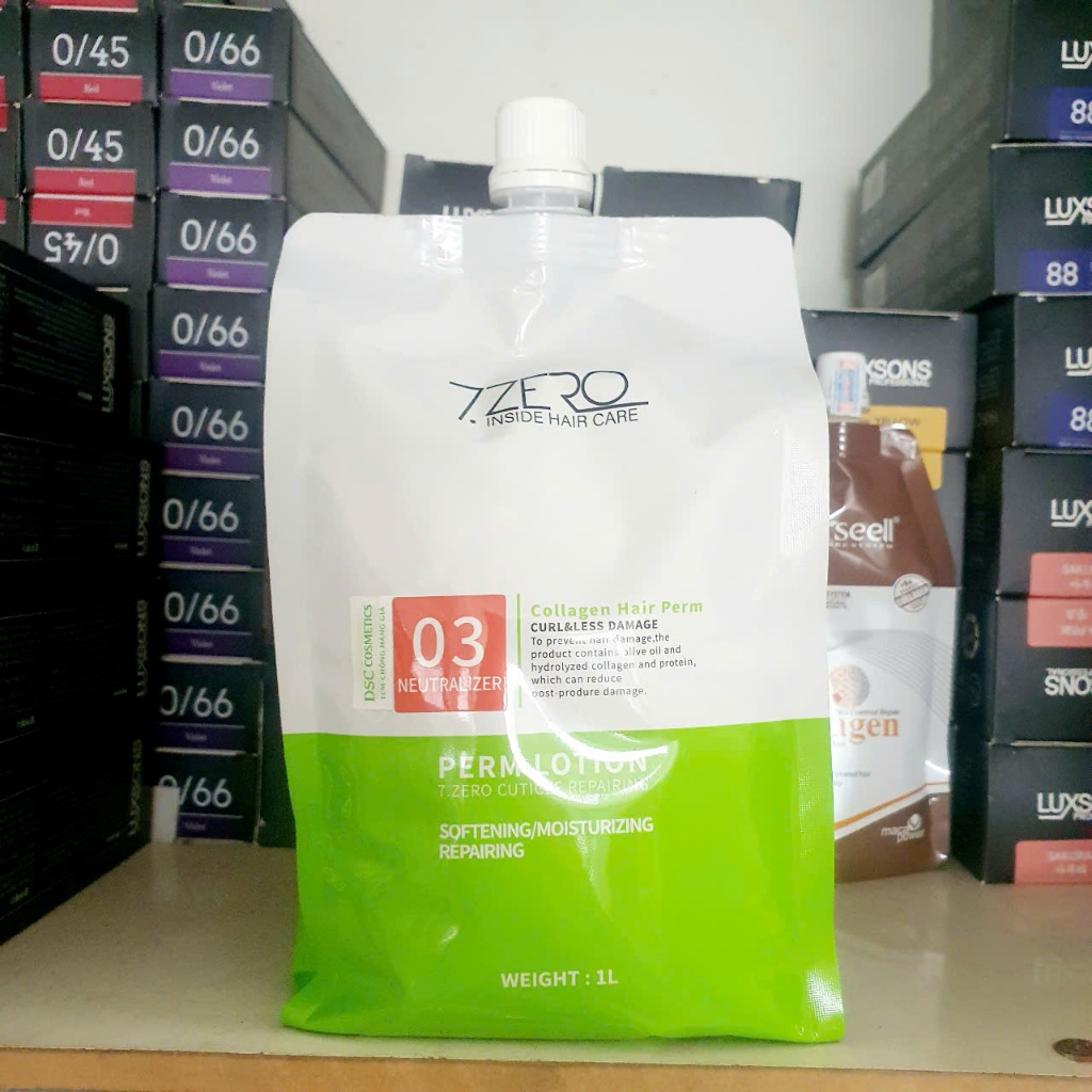 DẬP DUỖI TÓC THƠM KHÔNG MÙI 2 trong 1 SEVEN.ZERO 1000ML