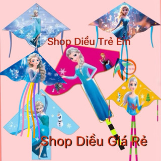   MUA 1 TẶNG1  Diều elsa - TẶNG 150 mét dây  diều giá rẻ diều thả diều hình elsa diều công chúa elsa  diều  dieu 