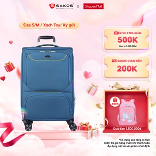 Vali Kéo Vải Du Lịch STARGO SATUS - Size S/M (20inch/ 24inch) - Xách tay/ Ký Gửi - Khóa TSA - Dây Kéo Đôi Chống Rạch